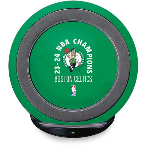 2024 NBA Champions Boston Celtics Fast Charge Wireless Charging Stand Skin